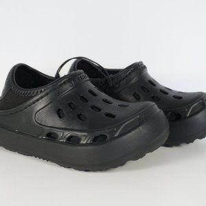 Skechers Foamies Swifters II Be Warmest Toddler Black lined Slip On Clogs SZ 6